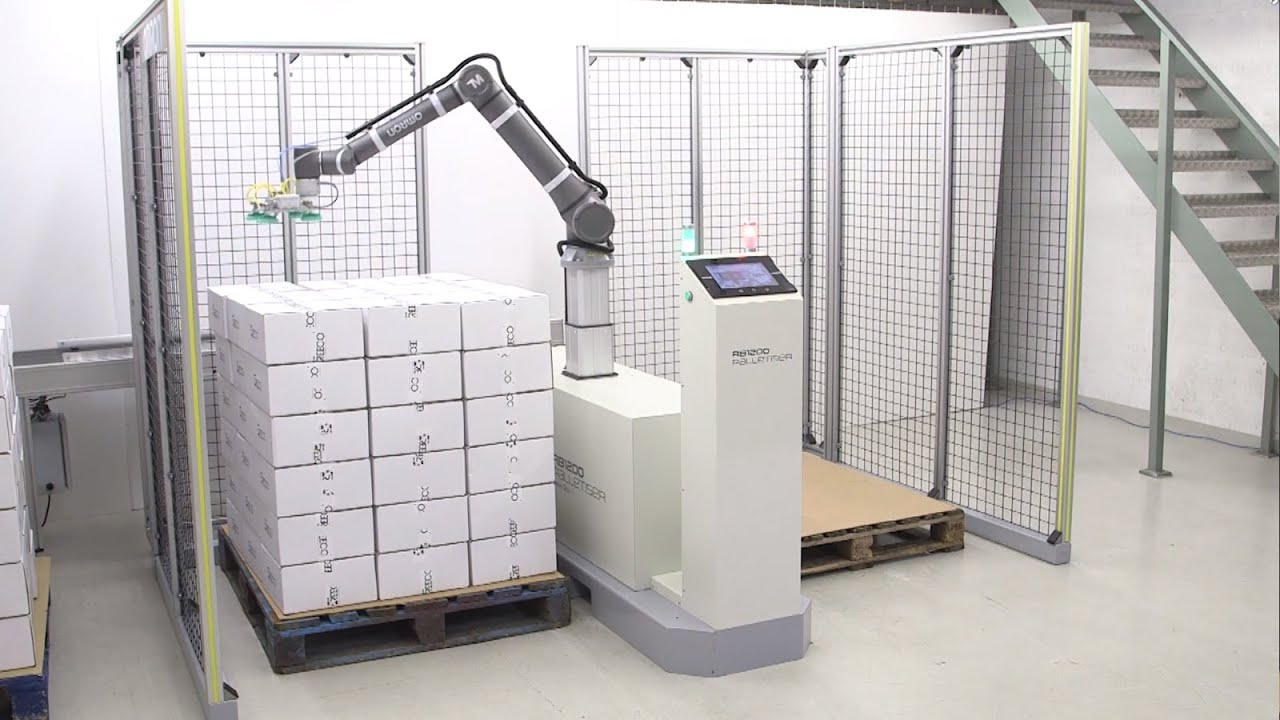 Meet the RB1200 Cobot Palletiser