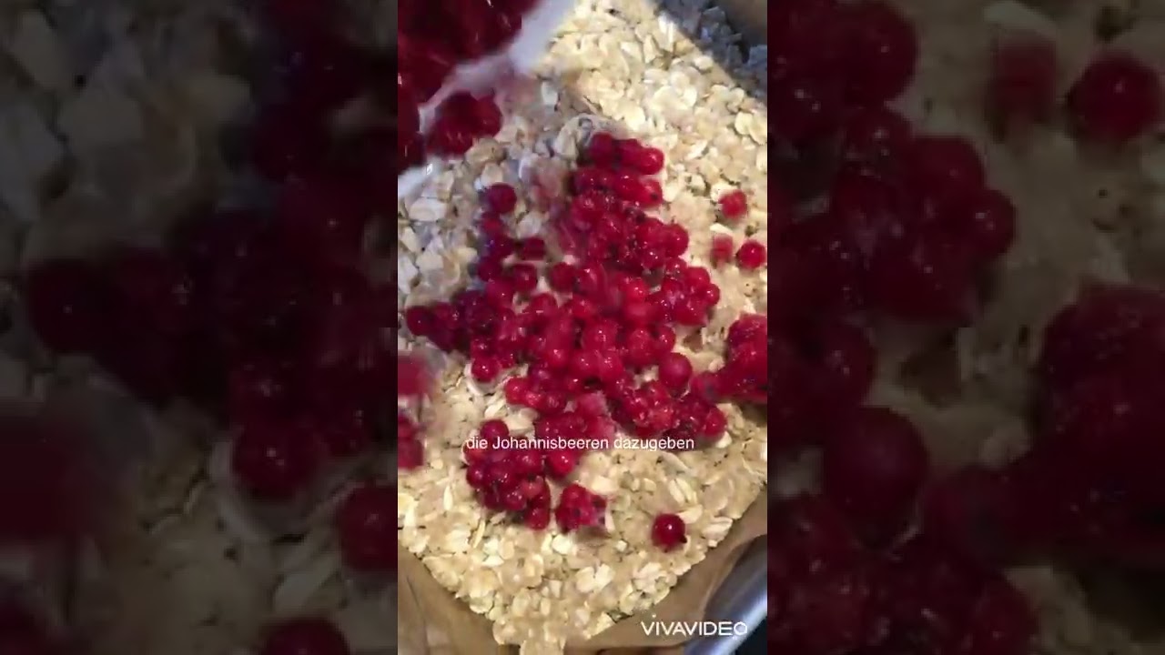 CURRANT OAT BARS | mega lecker, auch mit anderen Früchten möglich