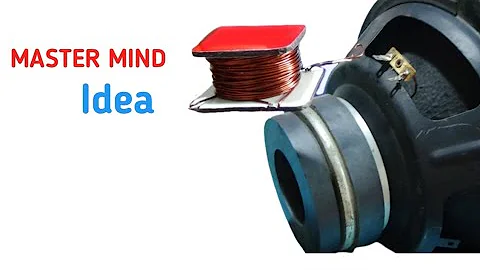 how to make extra bass in speakers using fan capacitor or inductor.