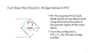 Diode Rectifiers: Lecture: Part 2 V2VP2 ELE424 DL