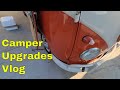 VW Camper upgrades Vlog