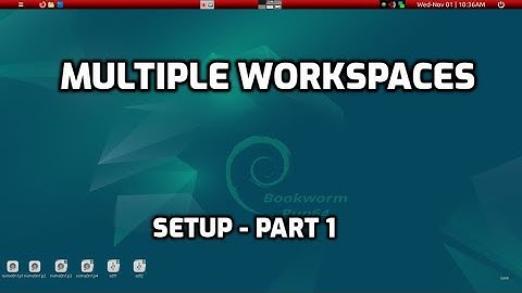 multiple workspaces in puppylinux- Part 1