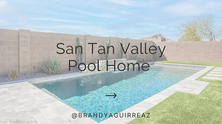 San Tan Valley Pool Home Tour | Arizona Real Estate