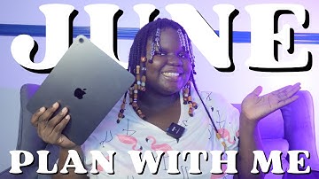 June monthly reset & plan with me 2025