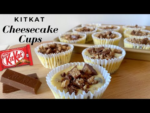 KITKAT CHEESECAKE CUPS