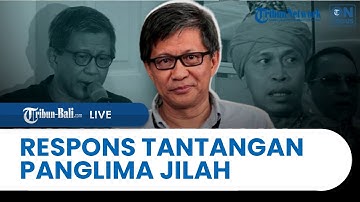 🔴 Respons Tegas Rocky Gerung ketika Ditantang Panglima Jilah soal Dugaan Penghinaan ke Jokowi