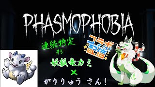 【phasmophobiaコラボ】色んなお兄ちゃんと連続特定目指すｺｬｧ！ 【妖狐竜 カミ】#4