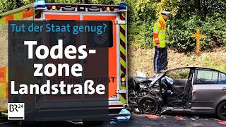 Gefährliche Unfall-Hotspots auf Landstraßen: Was tun die Behörden? | Die Story | Kontrovers | BR24