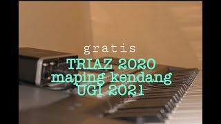 SET TRIAZ 20 MAPING KENDANG UGI 21. #korgpa600 .