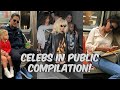 Celebrities spotted in public been regular people compilation