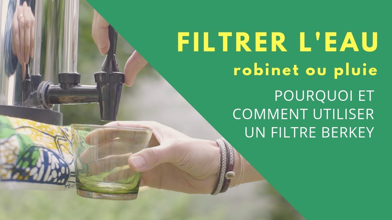 Filtrer son eau sans consommable ni électricité : buvez de l'eau propre !