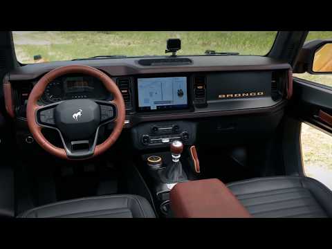 2021 Ford Bronco Interior