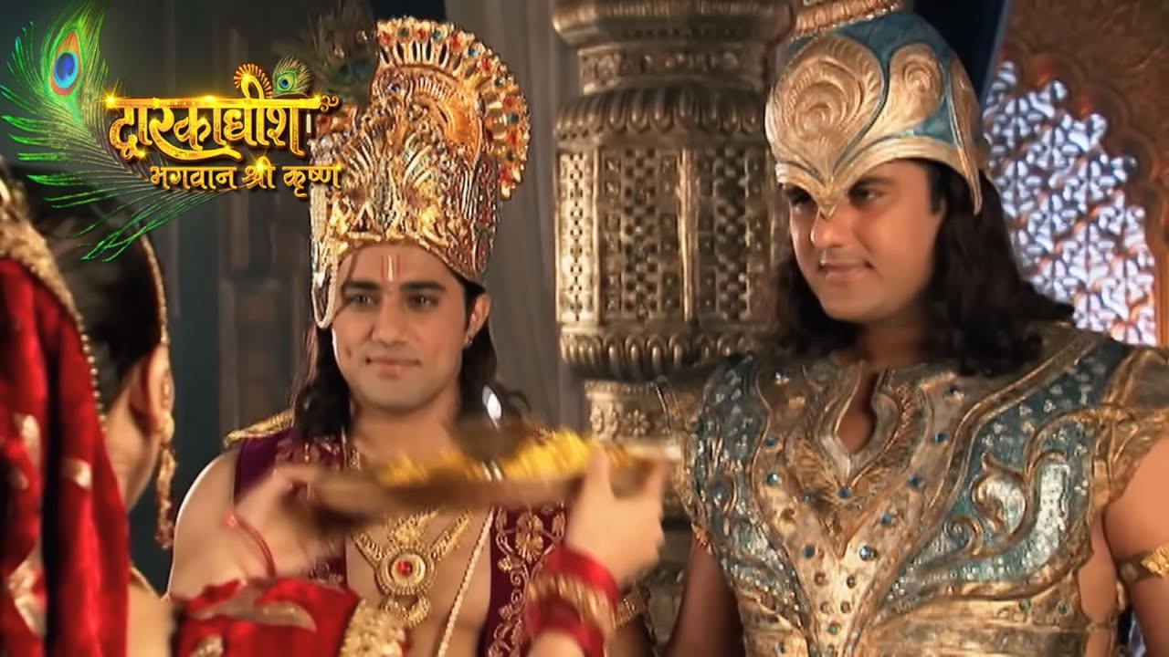 रेवती ने उतारी श्री कृष्णा और बलराम की आरती | द्वारकाधीश - भगवान श्री कृष्णा