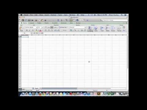 Solver On Mac Os X For Excel 2011 Mp4 Youtube