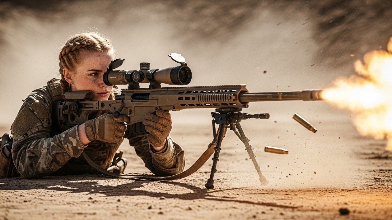 “How?!” — The Marines Hid Her Ammo, So the SEAL Sniper Built Her Own and Beat Them All