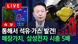 [현장영상] [속보] 윤 대통령, “포항 영일만서 막대한 석유·가스 매장”/ 채널A