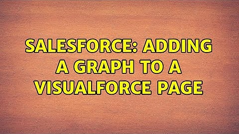 Salesforce: adding a graph to a visualforce page