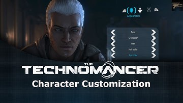 The Technomancer Character Customization Gameplay