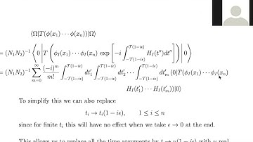 Quantum Field Theory I:  Lecture 21 by Ashoke Sen