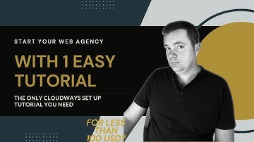 How to start an agency using Cloudways (AFFORDABLE web hosting in 1 easy Cloudways tutorial)