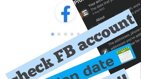 How to check Facebook account creation date step by step (full guide)