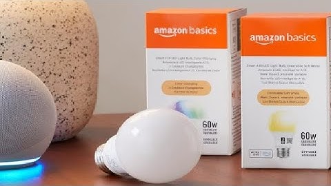 Amazon Basics Smart A19 LED Light Bulb Review, Make your room colorful!
