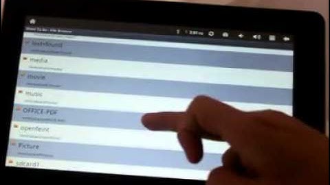 FlyTouch 5 EPad Android 2 3 Tablet 10 2