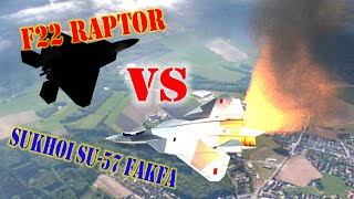 3D: Perang Di Udara Dogfight 2 Pesawat Tempur Siluman