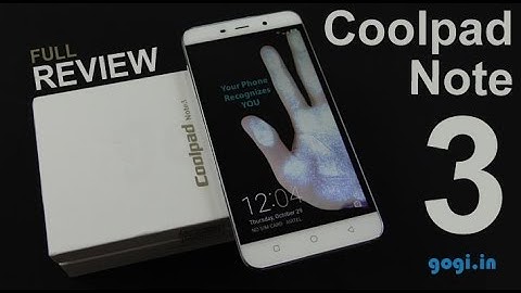 Coolpad Note 3 full review