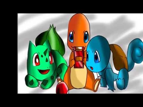 Speed Draw Charmander , Squirtle e Bulbasaur(Pokémon) - YouTube