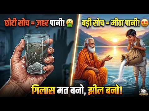 गिलास मत बनो झील बनो।। Supar motivational story #motivation #story