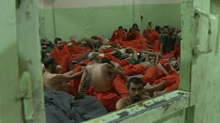 Bursting at the seams: inside an IS prison in Syria | AFP