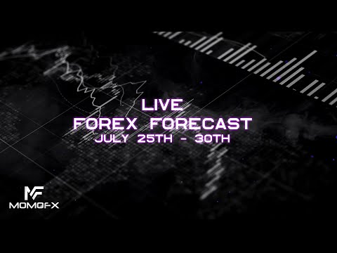 Forex weekly Forecast / July 26TH – 30TH (Institutional Trading) LIVE!