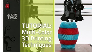 Tutorial — Multi-Color 3D Printing Techniques
