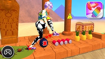 ASMR Tippy Toe - Gameplay Walkthrough Part 17 - Casual Game Levels To Play (iOS, Android)