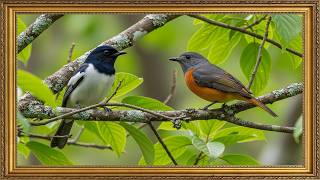 Peaceful Bird Watching | Vintage Forest Companions #4ktvgallery screenshot 5