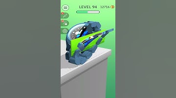 ASMR Slicing - All Levels Gameplay android, ios Levels 94 #shorts