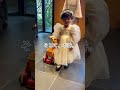 1歳と3歳がリングガールへ挑戦💍✨✨🎬josanshi_mama_beichan さん（Instagram）　#ハナユメ #挙式レポ #リングガール #感動演出 #子ども演出