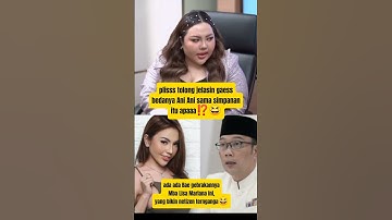 Thumbnail of ani Ani no simpanan yes😆bedanya apa yah🤔pliss tolong jelasin. #viral #kocak