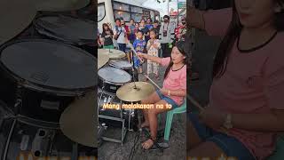 PANG MALAKASAN NA TO | REYNALYN PAGTALUNAN DRUM COVER #trending #shorts Reynalyn DrumShow