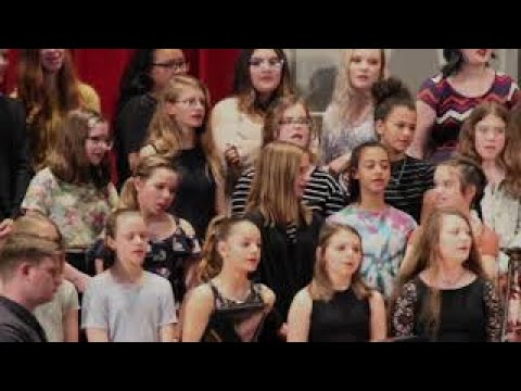 Choir sings Bohemian Rhapsody Woodrow Wilson Junior High School Choir