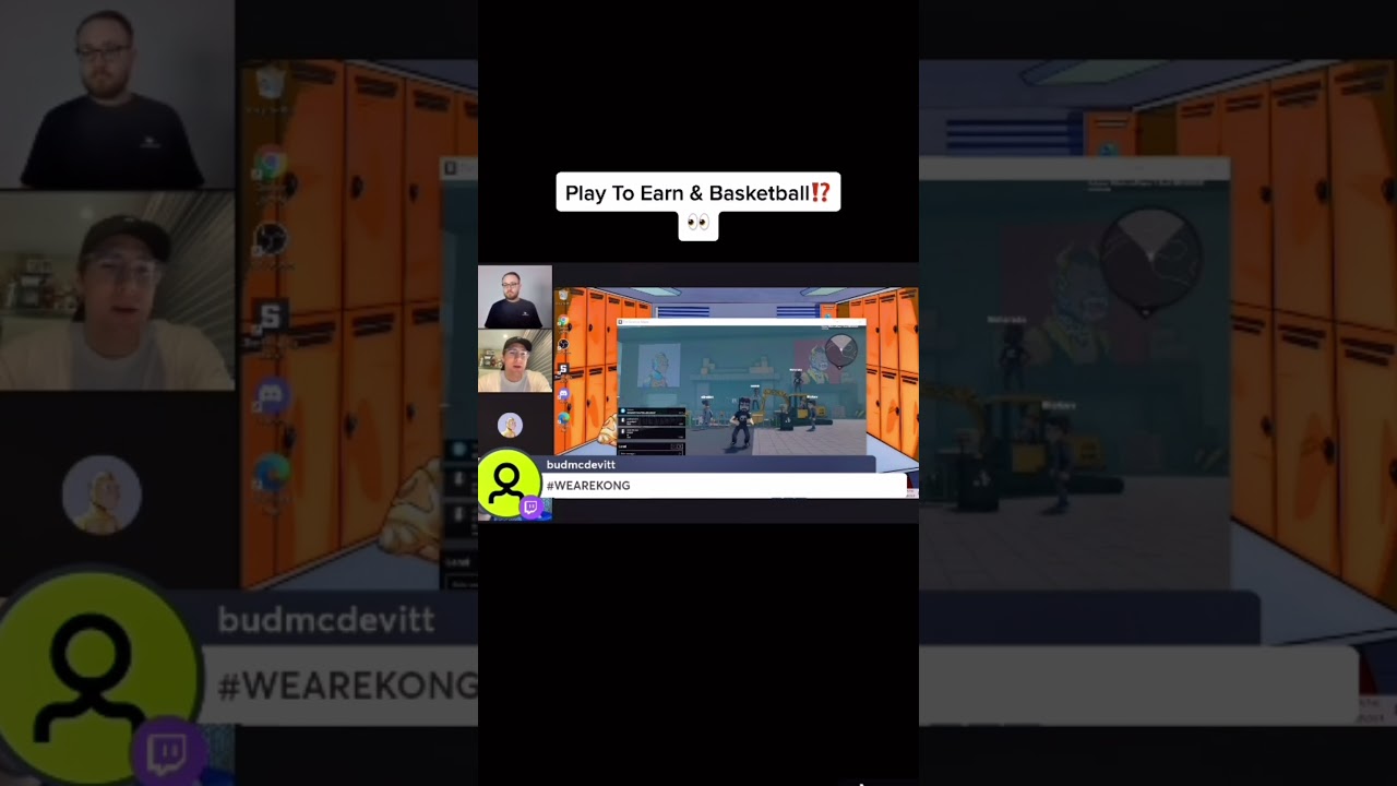 Play To Earn NFT Basketball Game - Rumble Kongs Interview Inside The Sandbox l NFT Crypto Gaming