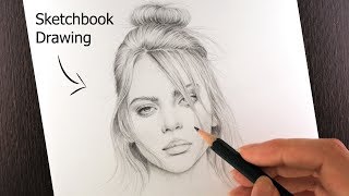 How To Draw Billie Eilish For Beginners In Real Time Fully Narrated Fan  Art by Billy  YouTube