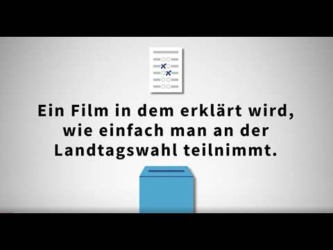 KSL Erklärfilm Landtagswahl 2022 in einfacher Sprache