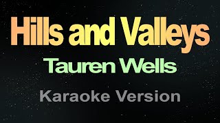Hills And Valleys (Karaoke) Full Band