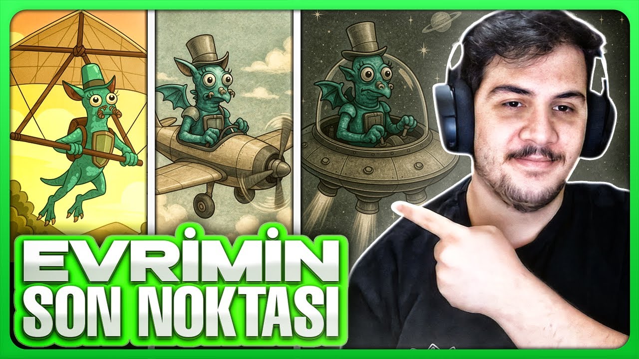 YENİLERE TAŞ ÇIKARAN ESKİ OYUN (2008) - EVRİM GEÇİRİP UZAYA ÇIKTIM