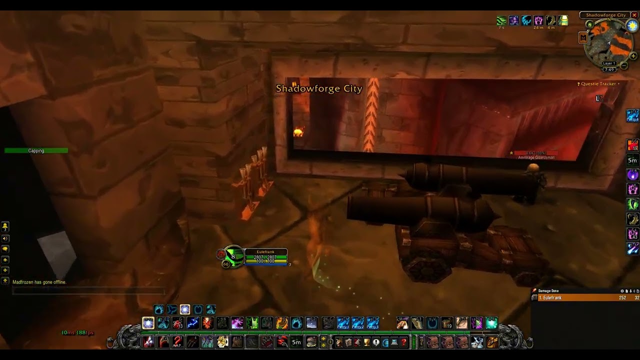 Attunement to the Core (no Shadowforge key, stealthed run)