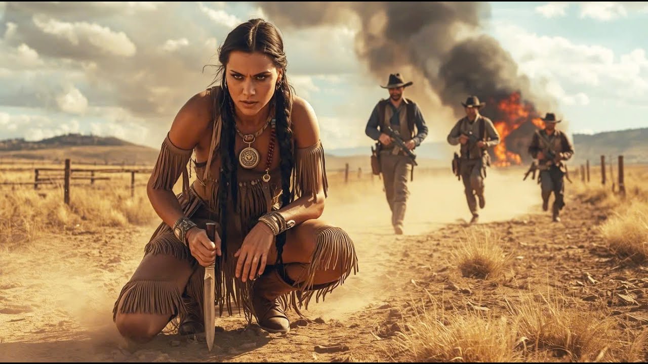 Creyeron que era una mujer indefensa… hasta que la viuda comanche empezó a cazarlos.