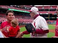 101-Year-Old Fan Throws Out First Pitch at Busch Stadium