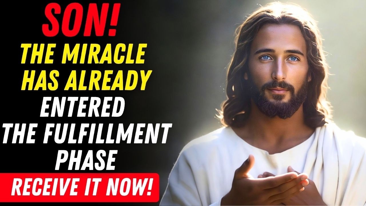 ⚠️ GOD SAYS: THE WAITING TIME IS ENDING AND THE MIRACLE HAS ALREADY BEGUN